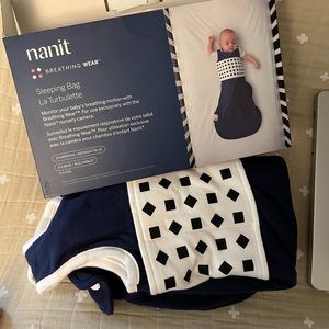 Nanit breathing monitor sleep sack